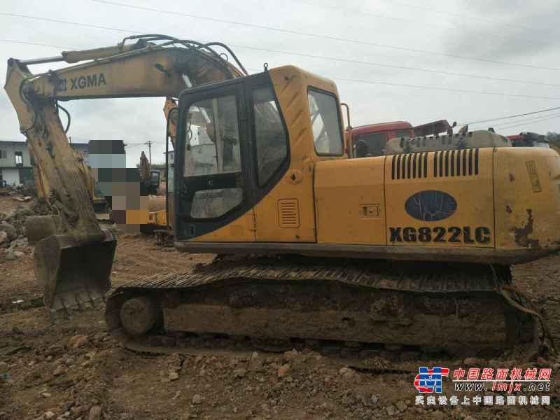 云南出售转让二手6523小时2009年厦工XG822LC挖掘机