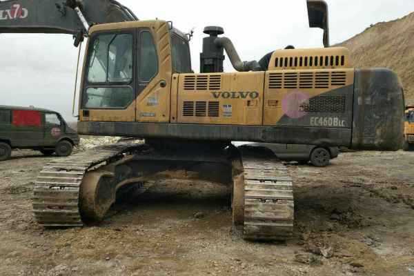 河北出售转让二手25000小时2009年沃尔沃EC460BLC挖掘机
