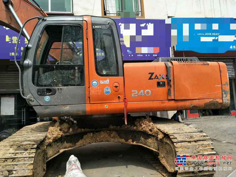 贵州出售转让二手7531小时2007年日立ZX240LC挖掘机