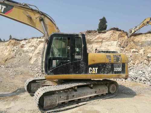 山东出售转让二手11230小时2010年卡特彼勒320D挖掘机