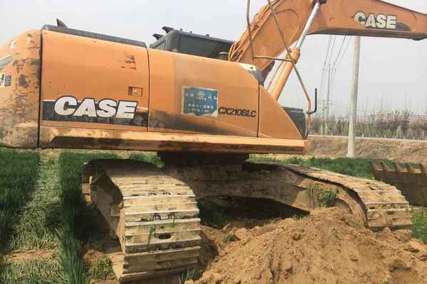 山东出售转让二手7500小时2011年凯斯CX210B挖掘机