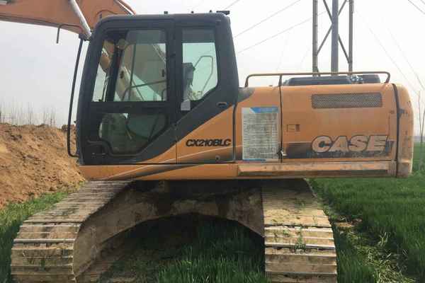 山东出售转让二手7500小时2011年凯斯CX210B挖掘机