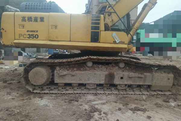 广东出售转让二手17000小时2009年小松PC350挖掘机