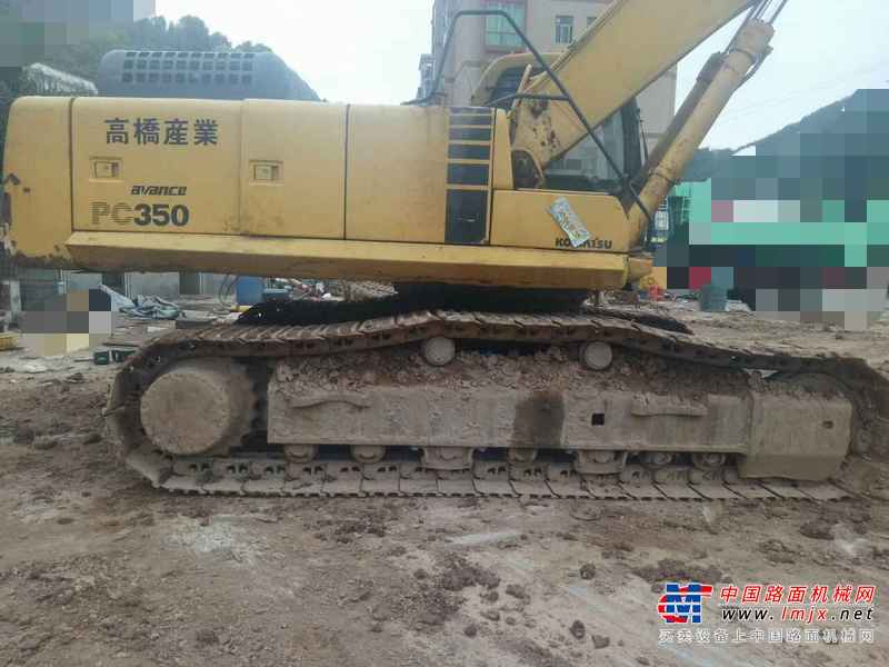 广东出售转让二手17000小时2009年小松PC350挖掘机