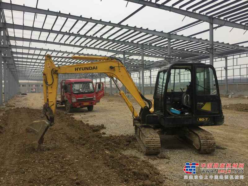 江苏出售转让二手7523小时2012年现代R60挖掘机