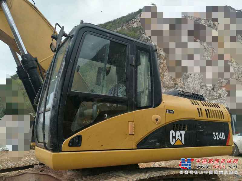 贵州出售转让二手7124小时2009年卡特彼勒324D挖掘机