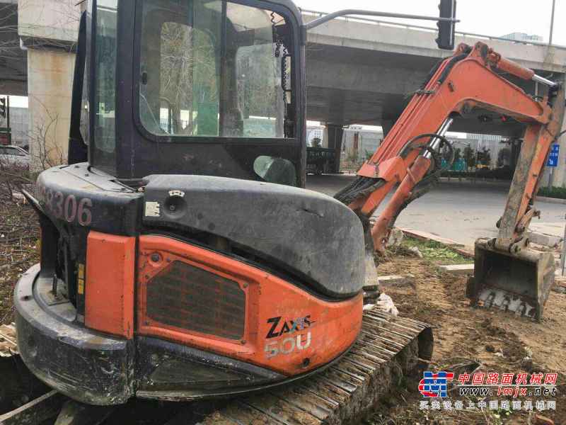 山东出售转让二手11000小时2010年日立ZX50U挖掘机