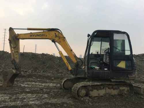 江苏出售转让二手6523小时2013年现代R55挖掘机