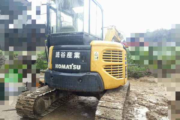 广东出售转让二手4312小时2005年小松PC55MR挖掘机