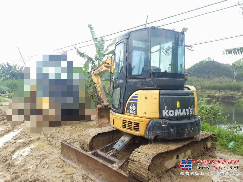 广东出售转让二手5334小时2005年小松PC55MR挖掘机