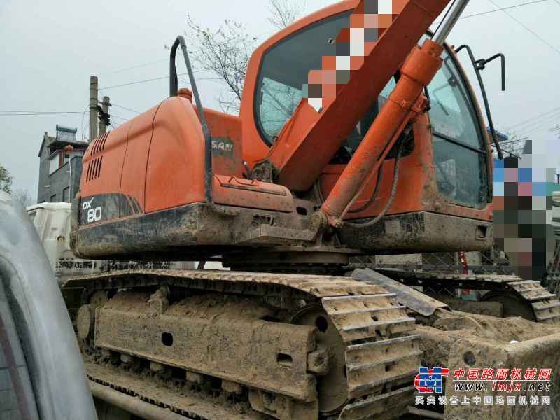 河南出售转让二手3500小时2013年斗山DX80挖掘机