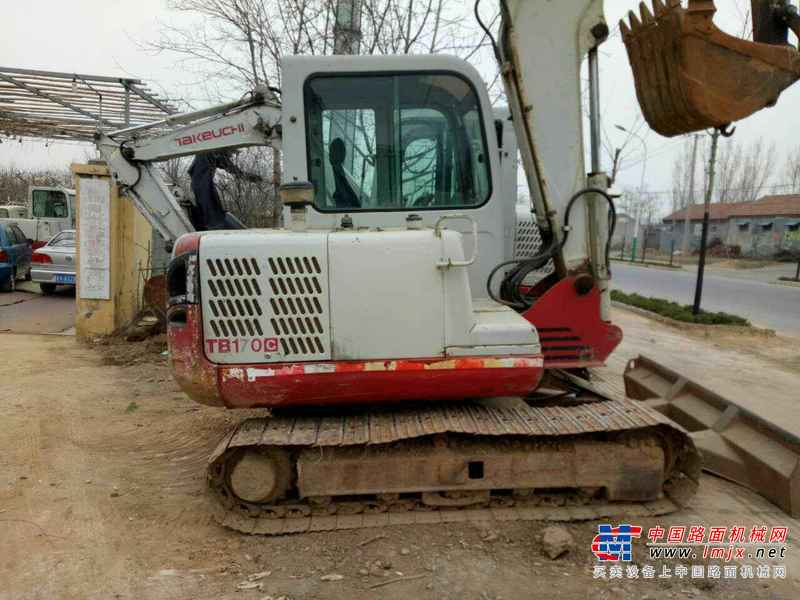 山东出售转让二手5000小时2013年竹内TB160C挖掘机