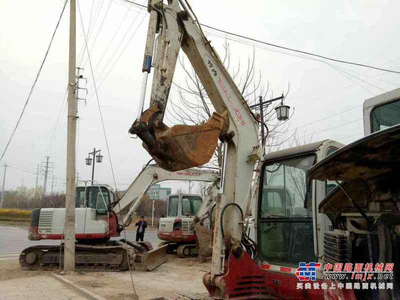山东出售转让二手5000小时2013年竹内TB160C挖掘机