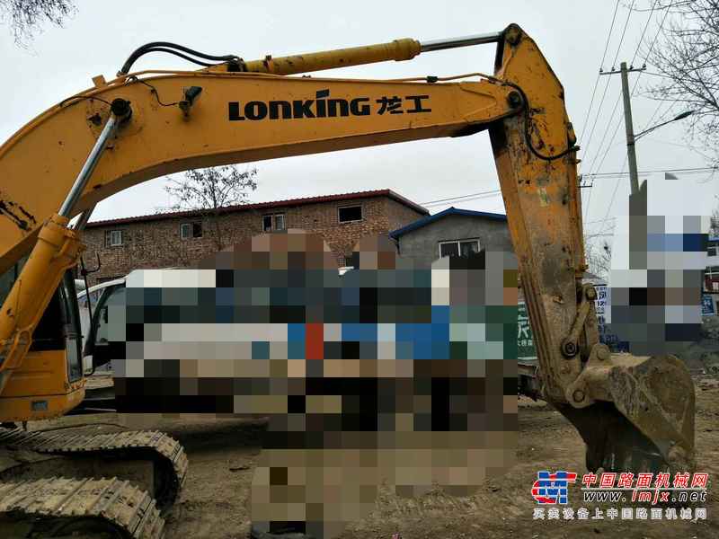 河南出售转让二手5200小时2013年龙工LG6225挖掘机