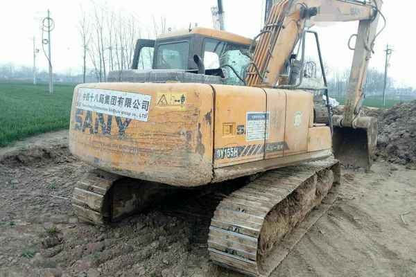 河南出售转让二手6000小时2011年三一重工SY155H挖掘机