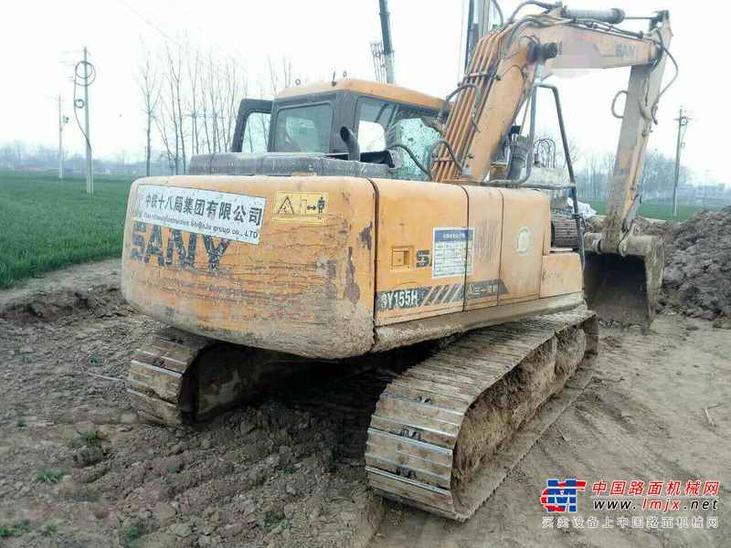 河南出售转让二手6000小时2011年三一重工SY155H挖掘机
