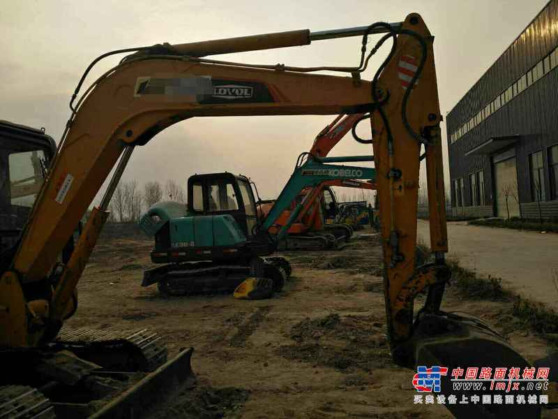 河南出售转让二手4600小时2011年福田雷沃FR65V8挖掘机