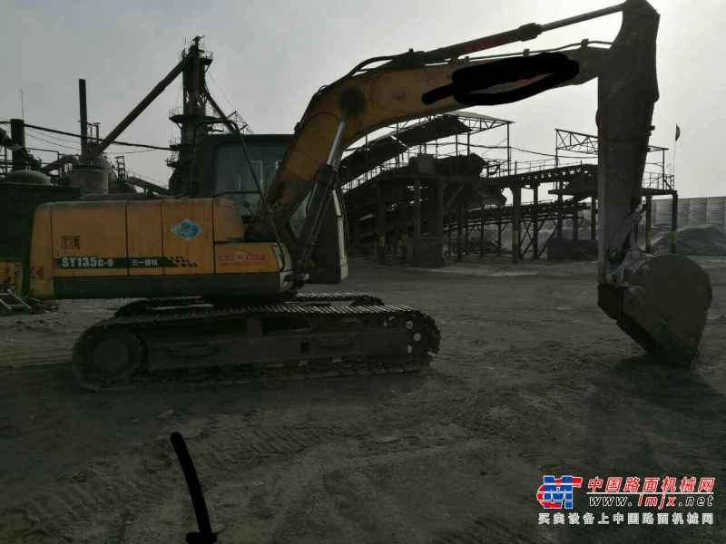 甘肃出售转让二手6000小时2013年三一重工SY135C挖掘机