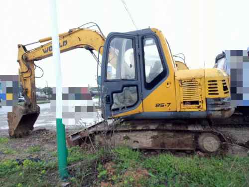 湖南出售转让二手8000小时2012年沃得重工W285挖掘机