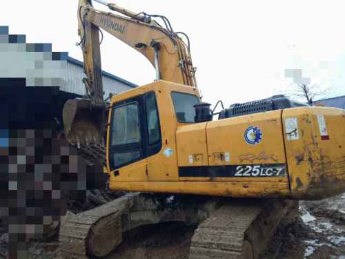湖南出售转让二手2900小时2009年现代R225挖掘机