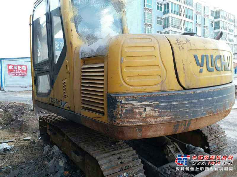 河南出售转让二手5000小时2009年玉柴YC85挖掘机