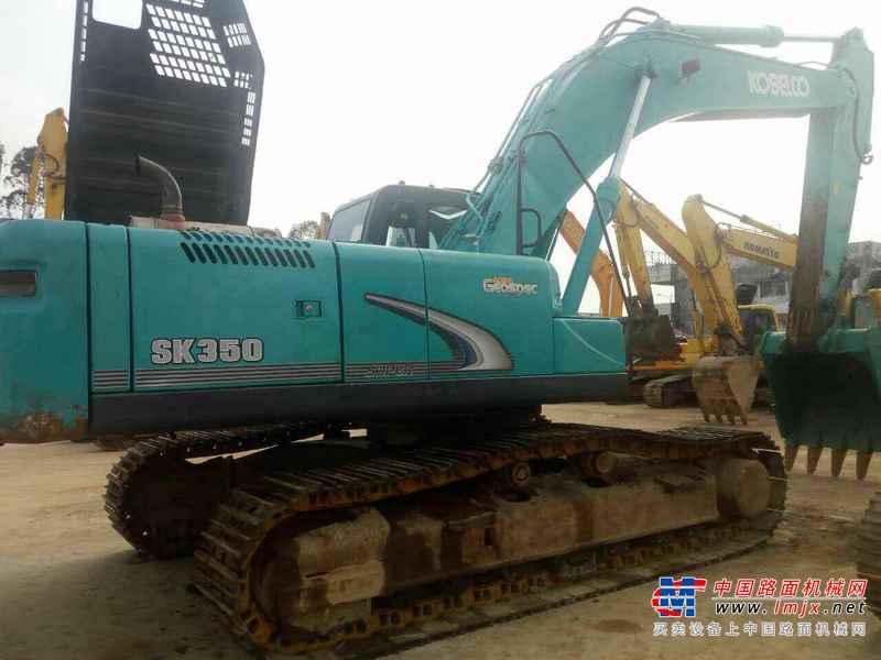 广东出售转让二手7000小时2012年神钢SK350LC挖掘机