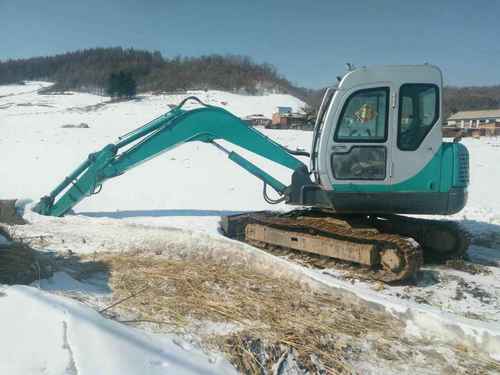 吉林出售转让二手10521小时2008年山河智能SWE65挖掘机