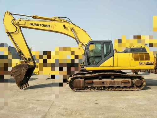 河北出售转让二手8600小时2009年住友SH350挖掘机