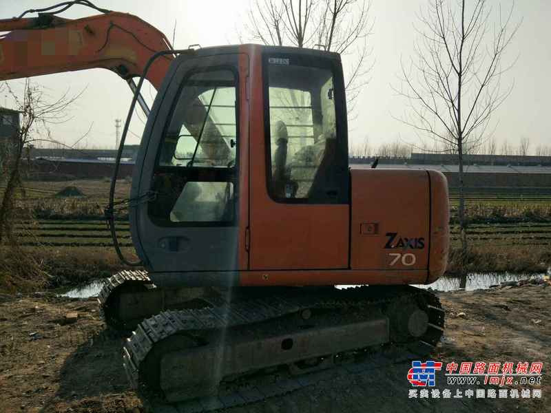 河北出售转让二手7600小时2009年日立ZX70挖掘机