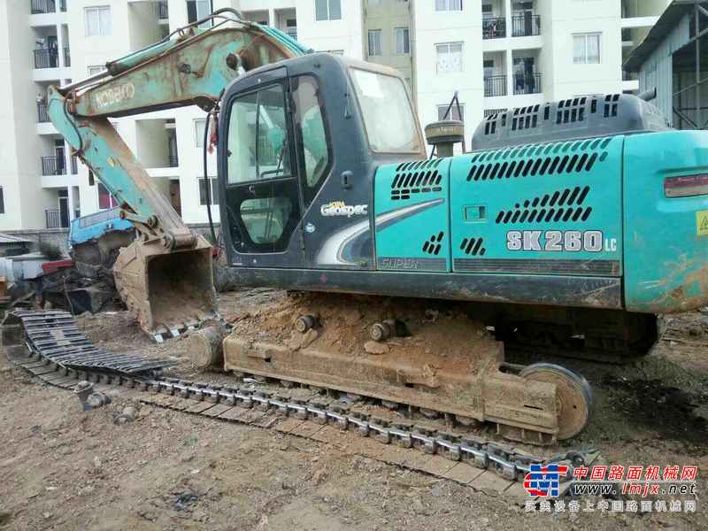 云南出售转让二手2500小时2011年神钢SK250挖掘机