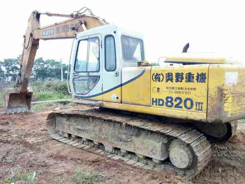 广东出售转让二手16400小时2003年加藤HD820E挖掘机
