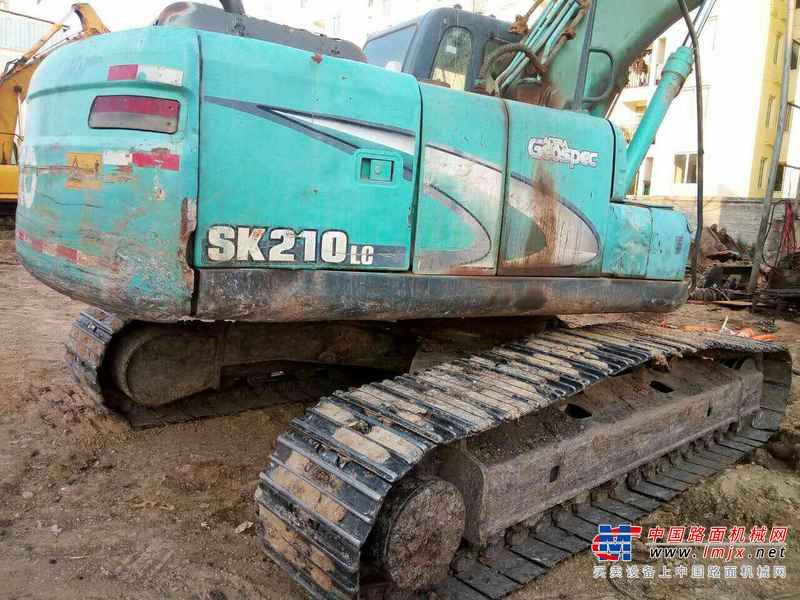 云南出售转让二手6781小时2008年神钢SK210LC挖掘机