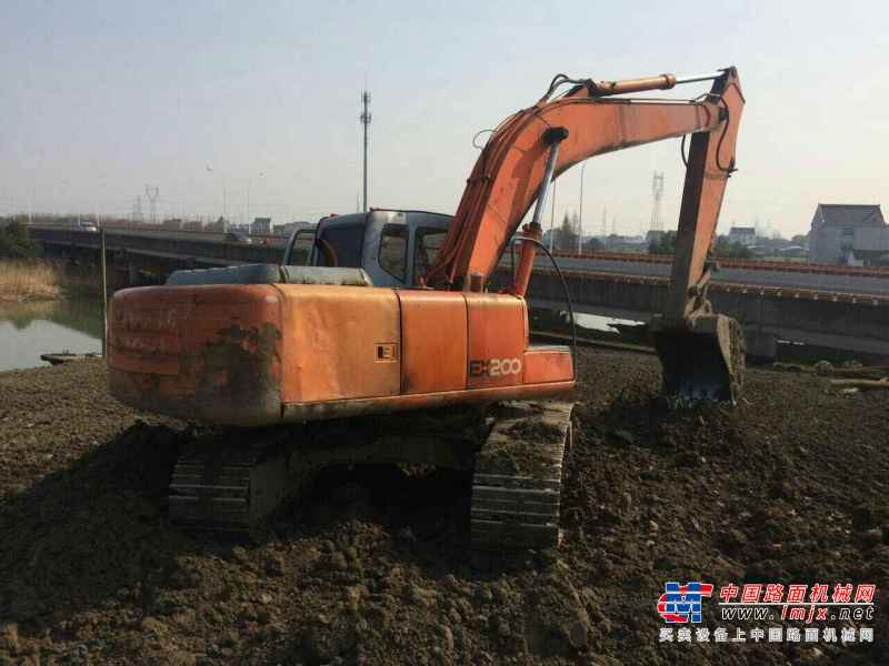 浙江出售转让二手10000小时2008年日立EX200挖掘机