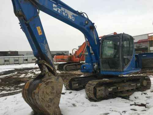 宁夏出售转让二手8000小时2011年山重建机JCM916D挖掘机