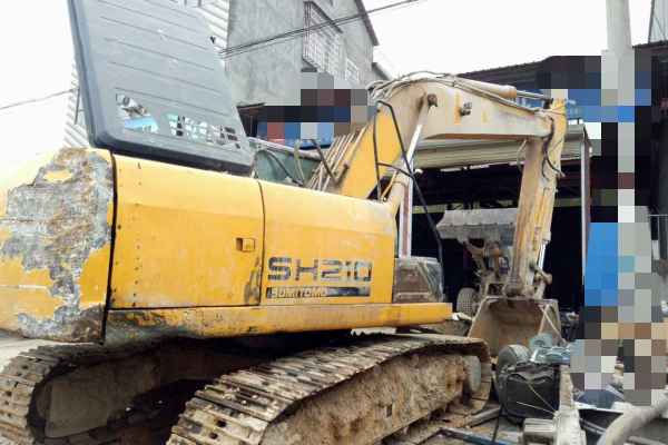 湖南出售转让二手8000小时2008年住友SH200挖掘机