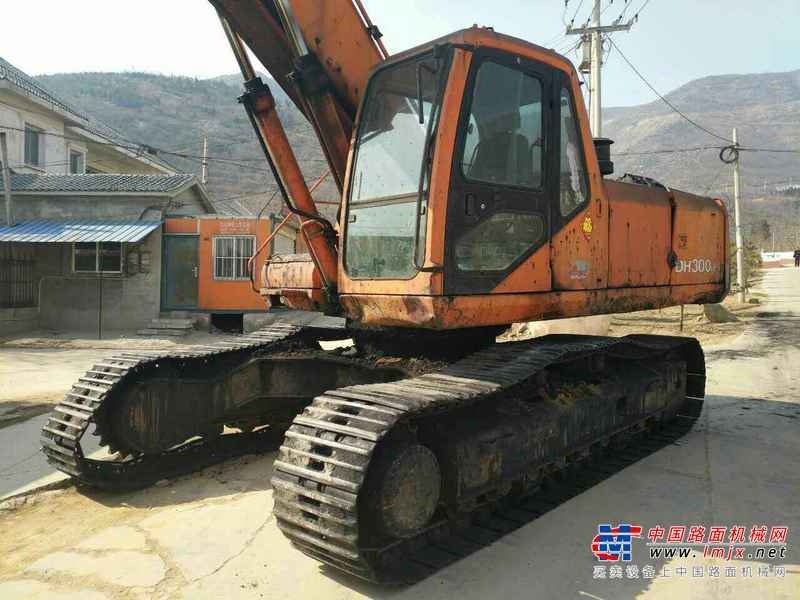 河北出售转让二手15800小时2005年大宇DH300LC挖掘机