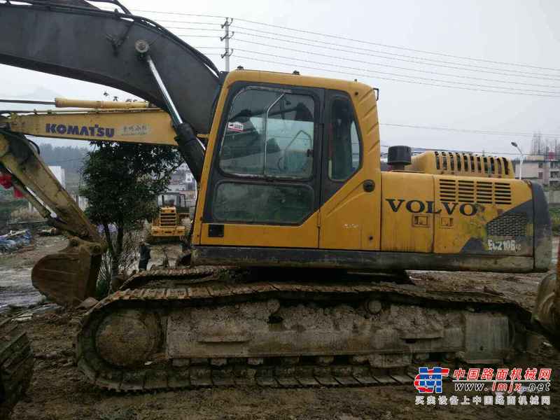 贵州出售转让二手11280小时2007年沃尔沃EC210BLC挖掘机