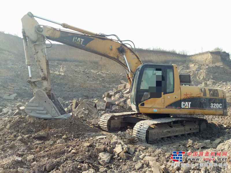 河南出售转让二手16884小时2006年卡特彼勒325C挖掘机