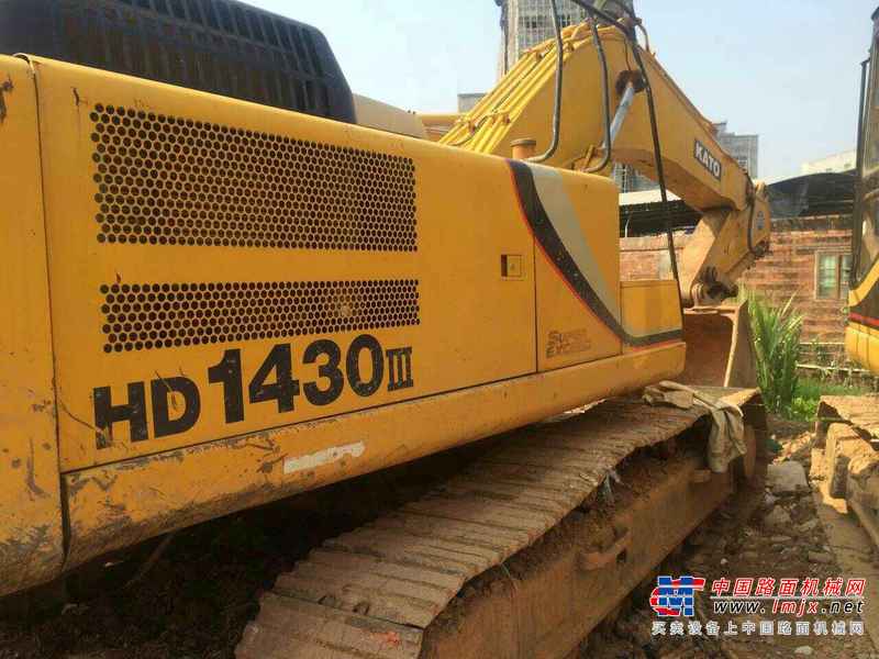 广东出售转让二手9000小时2009年加藤HD1430III挖掘机
