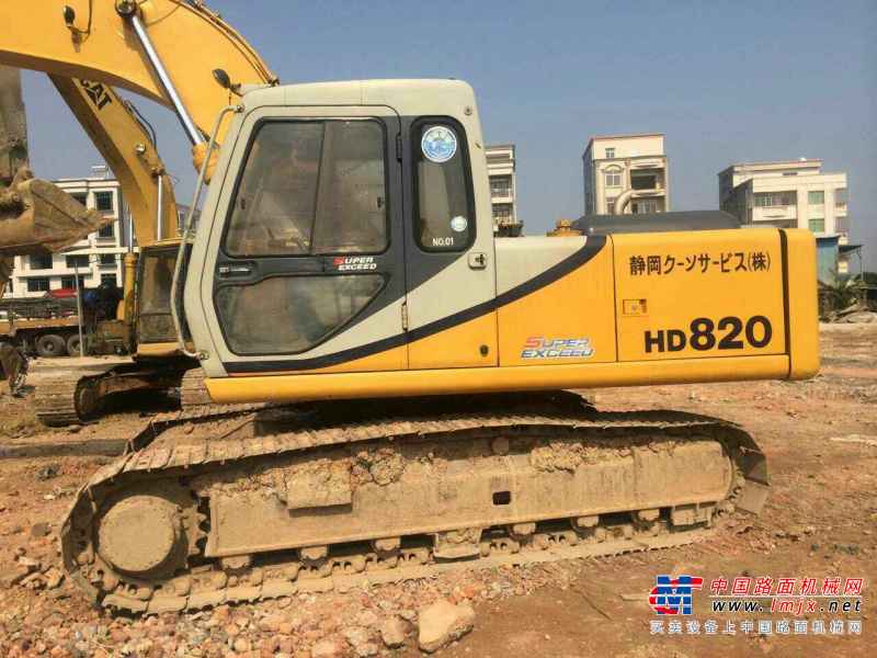 广东出售转让二手7900小时2003年加藤HD820挖掘机