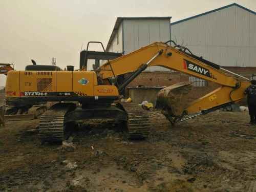 河南出售转让二手2000小时2015年三一重工SY215C挖掘机
