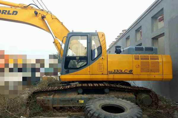 辽宁出售转让二手8000小时2010年沃得重工W2330LC挖掘机