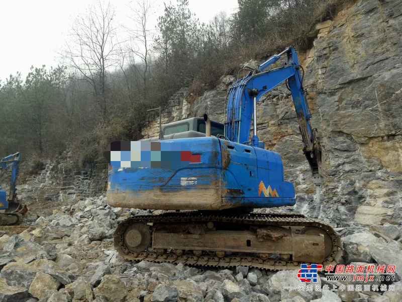 湖北出售转让二手5000小时2012年山重建机GC138挖掘机