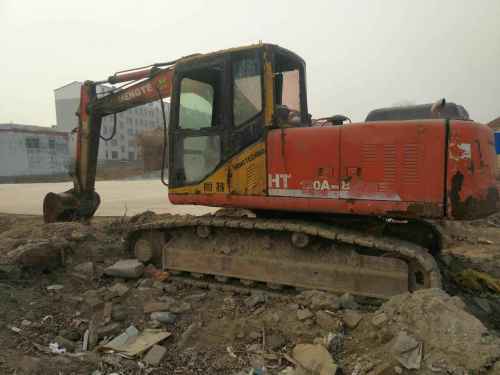 山东出售转让二手500小时2010年恒特重工HT120A挖掘机