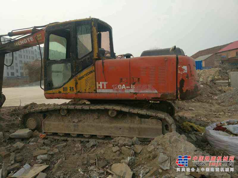 山东出售转让二手500小时2010年恒特重工HT120A挖掘机