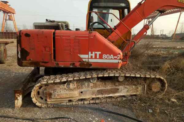 河南出售转让二手6000小时2012年恒特重工HT80挖掘机