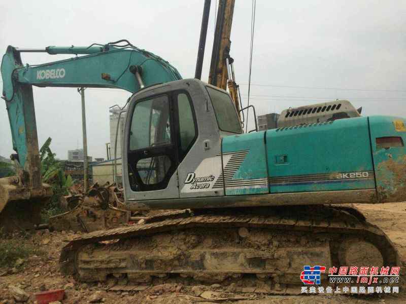 广东出售转让二手10000小时2003年神钢SK250LC挖掘机