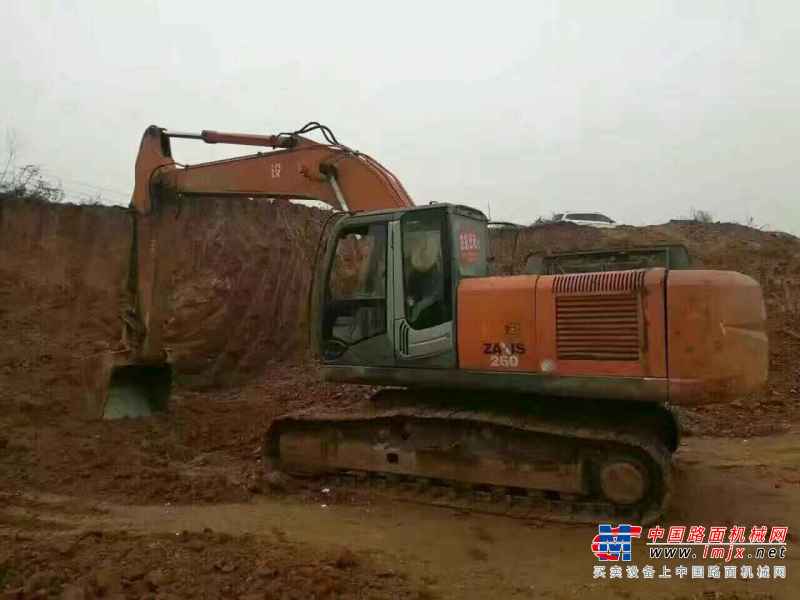 湖南出售转让二手12000小时2008年日立ZX200挖掘机