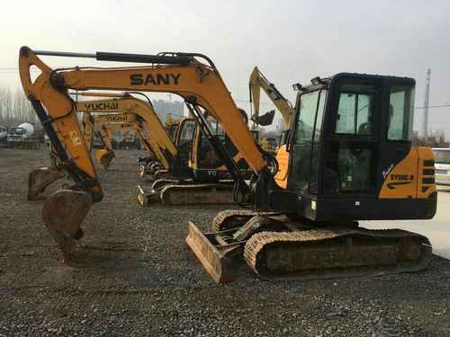 山东出售转让二手4000小时2011年三一重工SY55C挖掘机