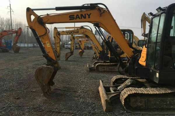 山东出售转让二手4000小时2011年三一重工SY55C挖掘机